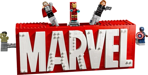 Конструктор LEGO Marvel 76313 Логотип с минифигурками
