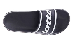 Сланцы Lotto Midway Slide - all black//all white