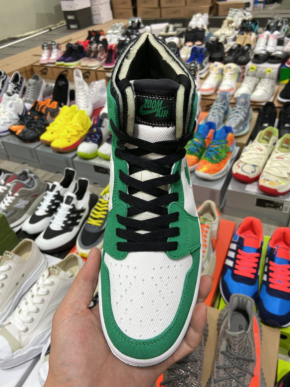 Jordan 1 High Zoom Air CMFT Stadium Green