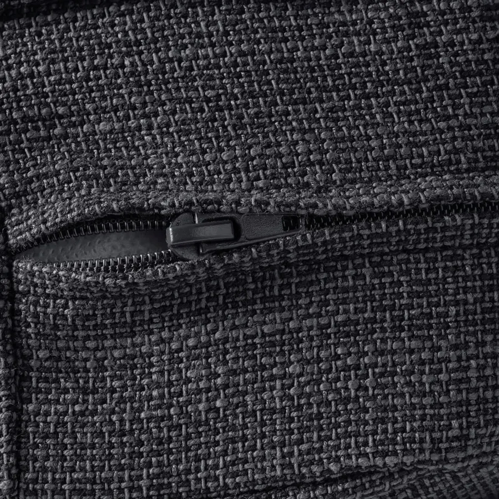 Чехол на диван 3-местный - IKEA EKTORP/ЭКТОРП ИКЕА, черный/антрацит