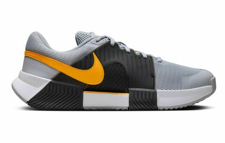 Мужские кроссовки теннисные Nike Zoom GP Challenge 1 Clay - белый, черный, Оранжевый, серый