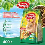 Сухой корм Happy Jungle для кроликов 400 г