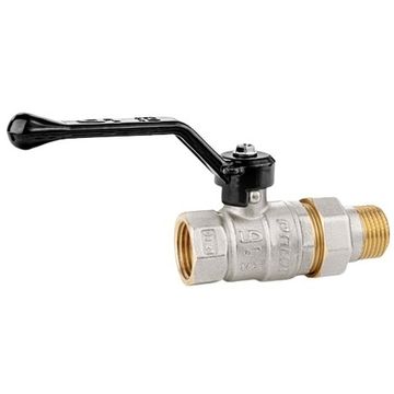 Кран шаровой LD Pride 1" с разъёмным соединением полнопроходной, рычаг (LD 47.307.25)