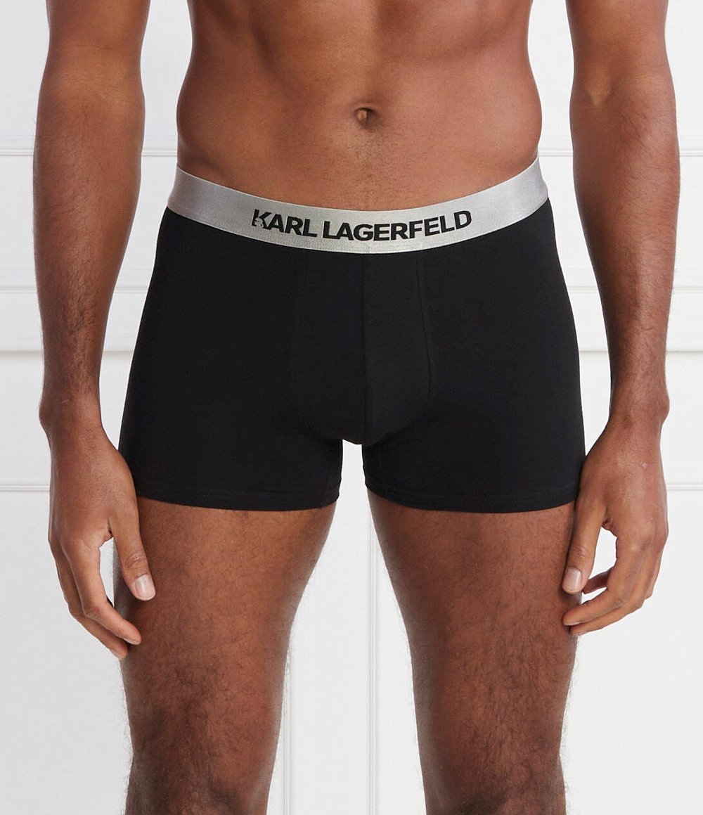 Трусики-боксеры 3шт. Karl Lagerfeld - черный(240M2106)