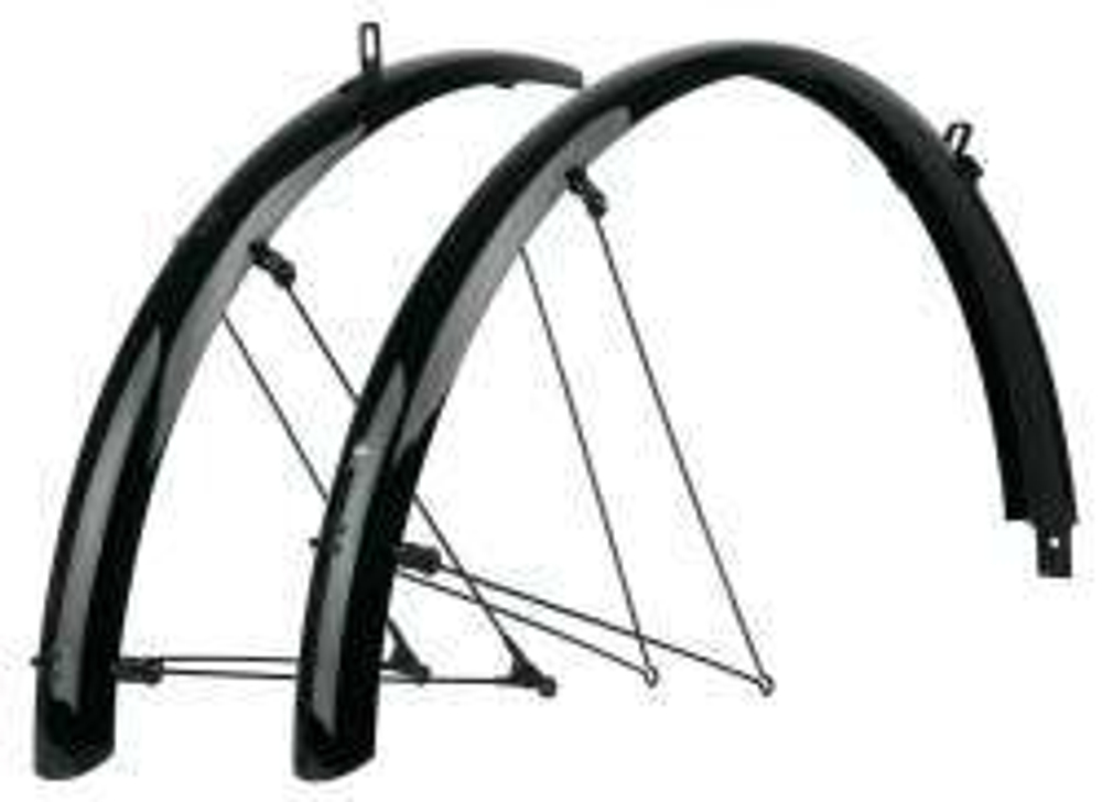 Комплект крыльев BLUEMELS BASIC 28", 55 MM черный