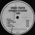 Sonic Youth / Spinhead Sessions 1986 (LP)