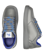 Кожаные кроссовки Burberry - серый(8099413)