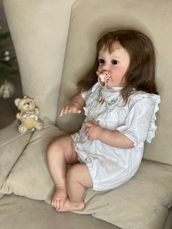 Кукла Реборн мягконабивная 60см в пакете (FA-522)
