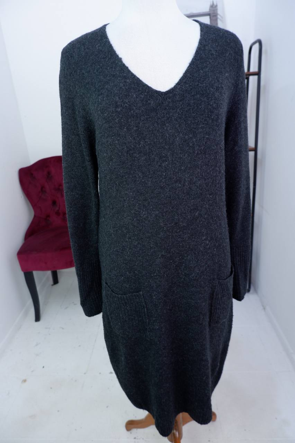 Платье S. Oliver теплое, маркировка 40 eur, на 46 размер