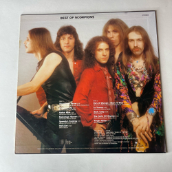 Винтажная виниловая пластинка LP Scorpions, Best Of Scorpions (Япония 1979) (Без Оби)