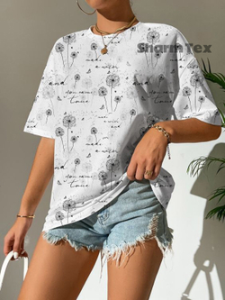 Кулирка с лайкрой ОДУВАНЧИКИ