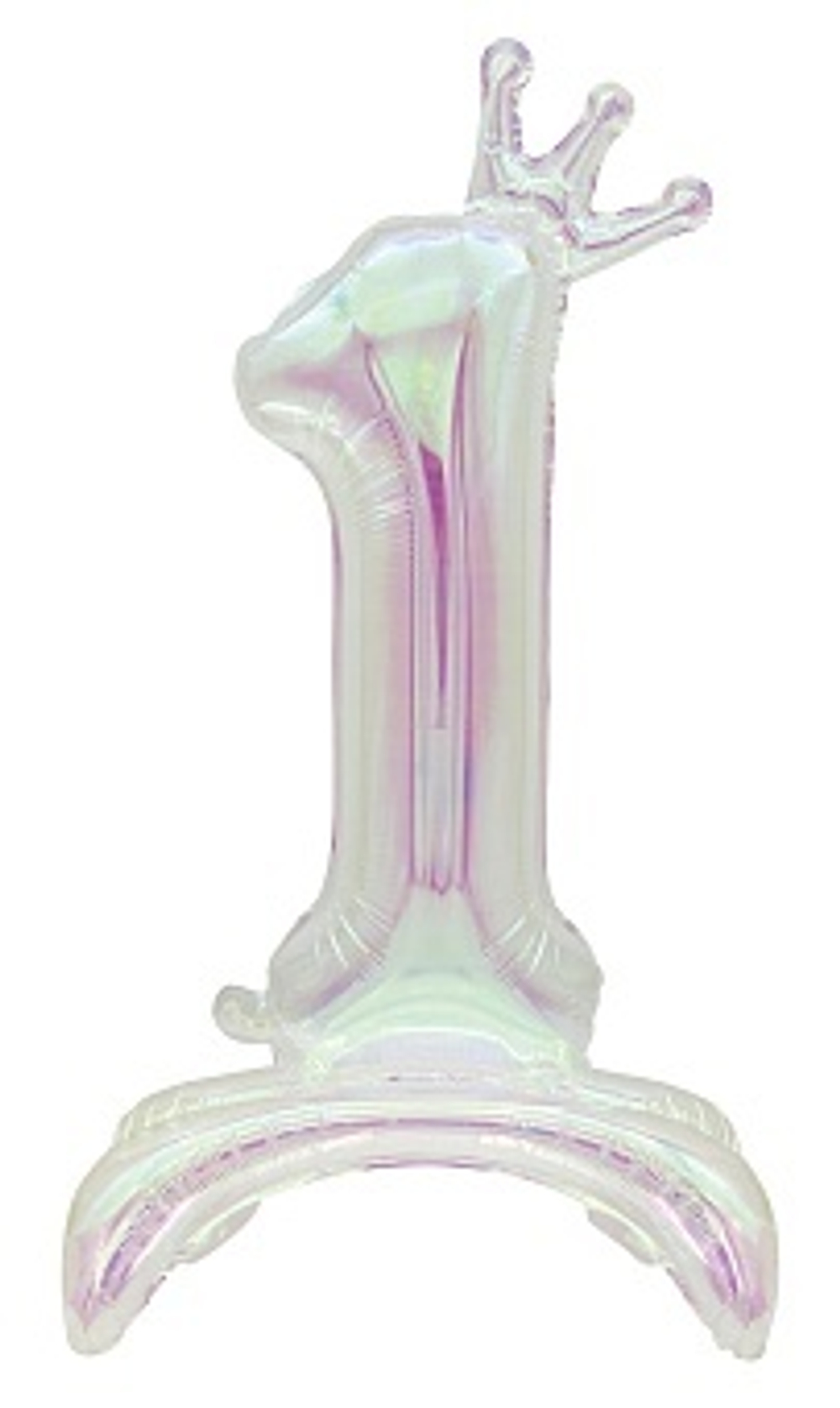 К Цифра 1 Корона на подставке Хамелеон 32''/81 см.