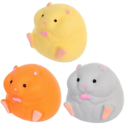 Игрушка «Хомячок» 6*6,5 см, сквиш