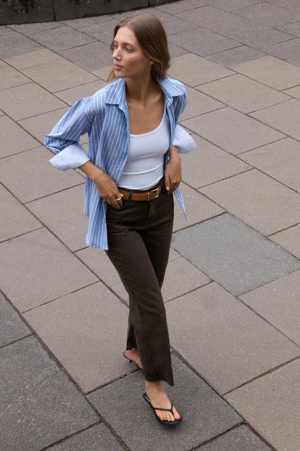 Джинсы z1975 straight leg high waist