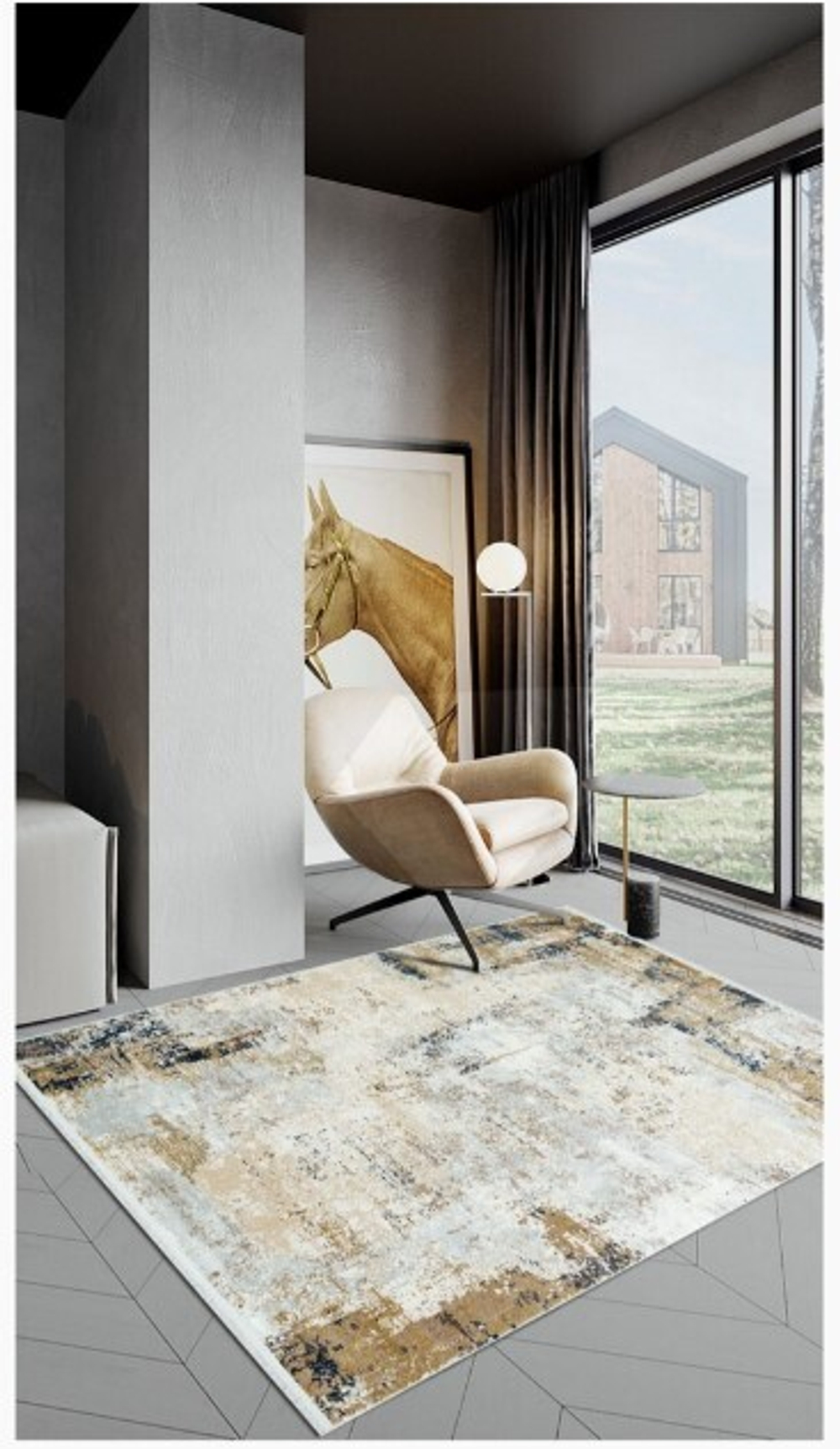 Ковер EKOHALI Verona VR 04 cream grey 200x290