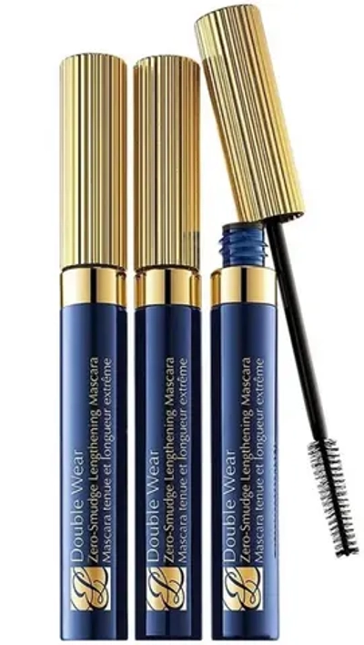 ESTEE LAUDER MASCARA BLACK 3 DOUBLE WEAR TRAVEL RETAIL TRIO SET 18 ML
