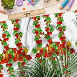 Ткань мембрана переплетение цветов