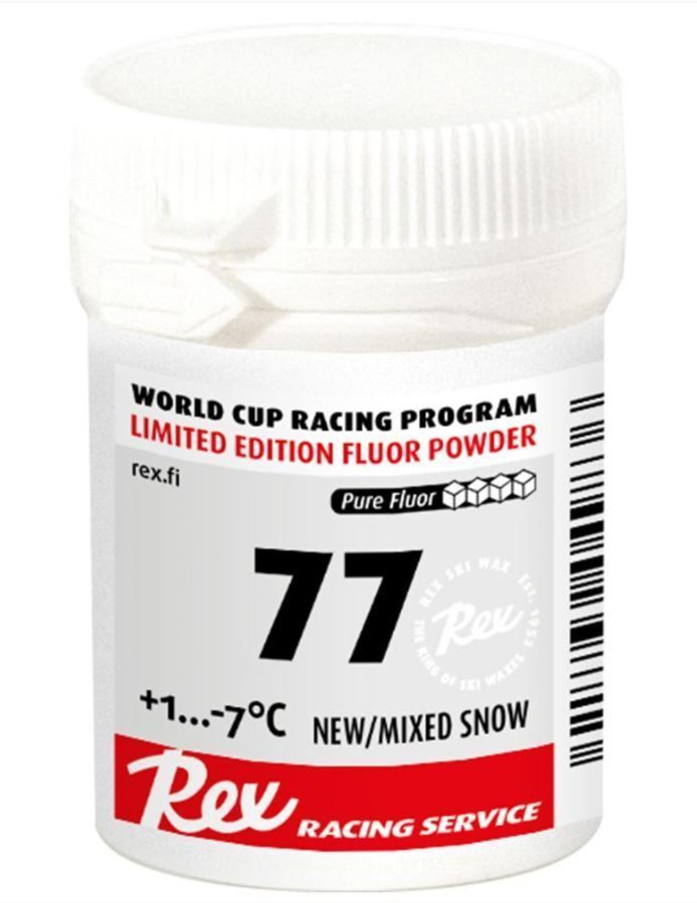 Порошок фторовый REX 77 +1/-7 new/mixed snow 30гр