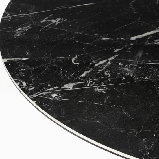 Обеденный стол Elan диаметр 120 черный