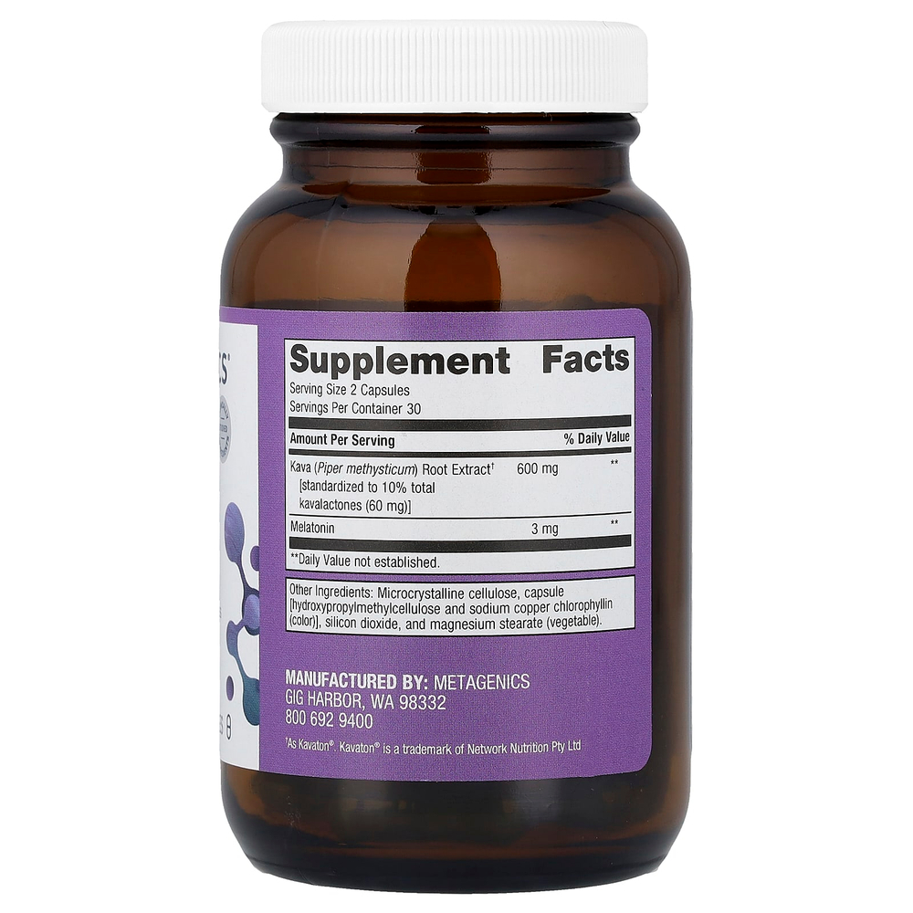 Metagenics, MetaSleep®, 60 капсул