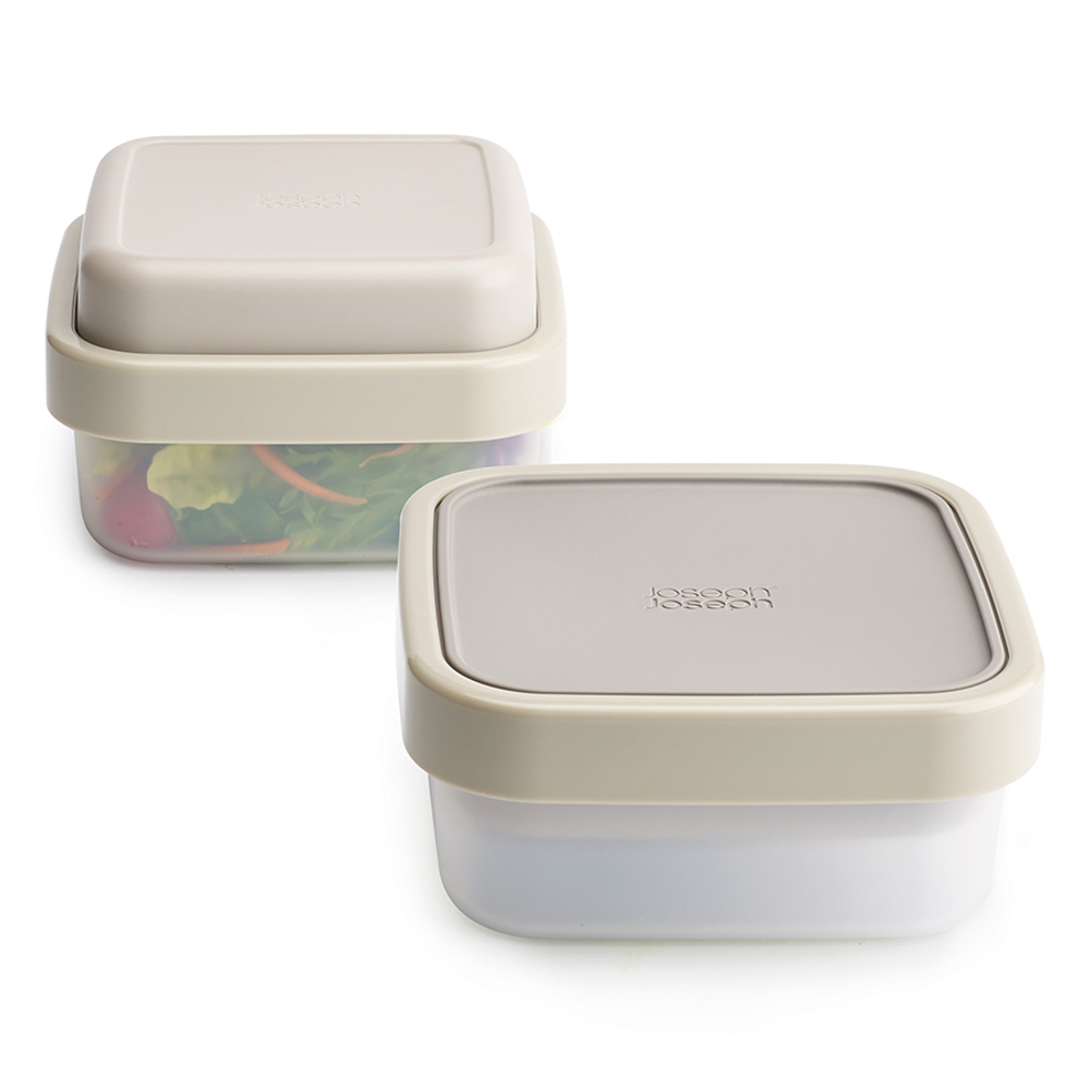 Ланч-бокс для салатов компактный goeat™  серый