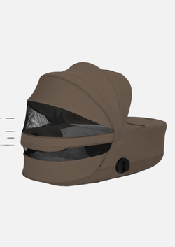 Cybex Priam 5 Style, в цвете Coconut Brown (шасси Matt Black) + автокресло Cybex Cloud T Plus
