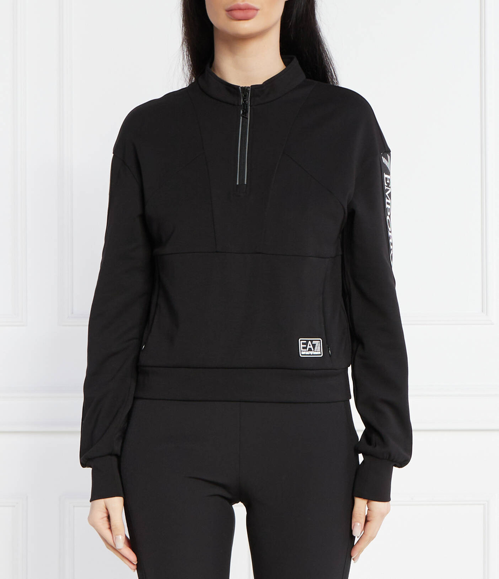 Худи EA7 - черный(3DTM18 TJKWZ)