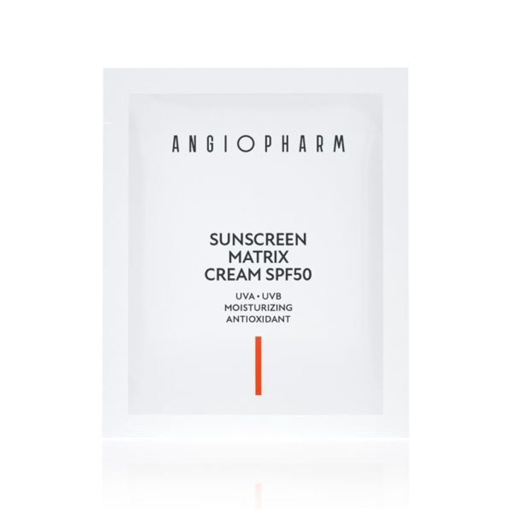 ANGIOPHARM СОЛНЦЕЗАЩИТНЫЙ КРЕМ СПФ 50 IV, 3 мл | SUNSCREEN MATRIX CREAM SPF50