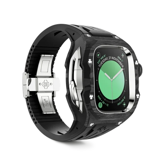 Корпус для Apple Watch Ultra RSCIII49 - Silver Carbon