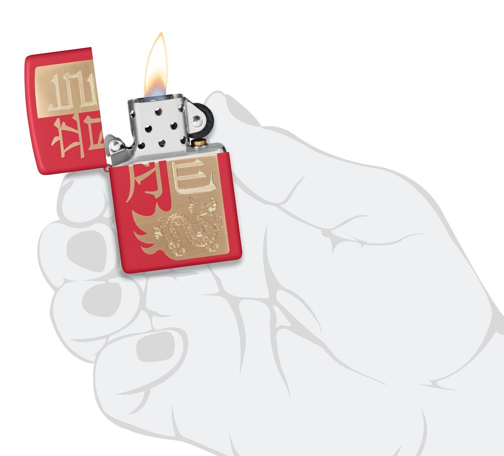 Зажигалка Zippo Year of the Dragon 2024 (48769) 5