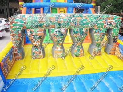 Надувная полоса препятствий "Дачные приключения"