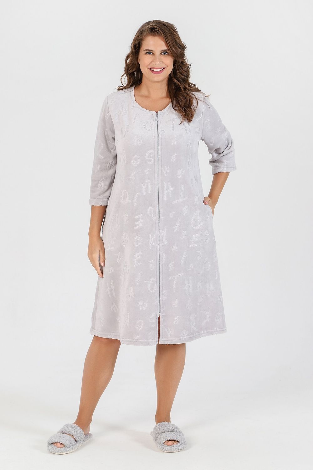 Халат Танси-1 Виотекс СЕРЫЙ