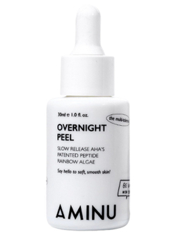 AMINU OVERNIGHT PEEL - ночная сыворотка-пилинг, 30 мл