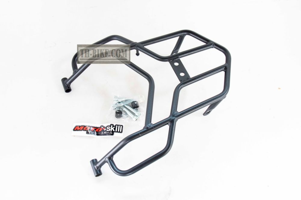 Rear Rack steel grill for Honda CRF250L-M-Rally (2012-2020). Motoskill Black.
