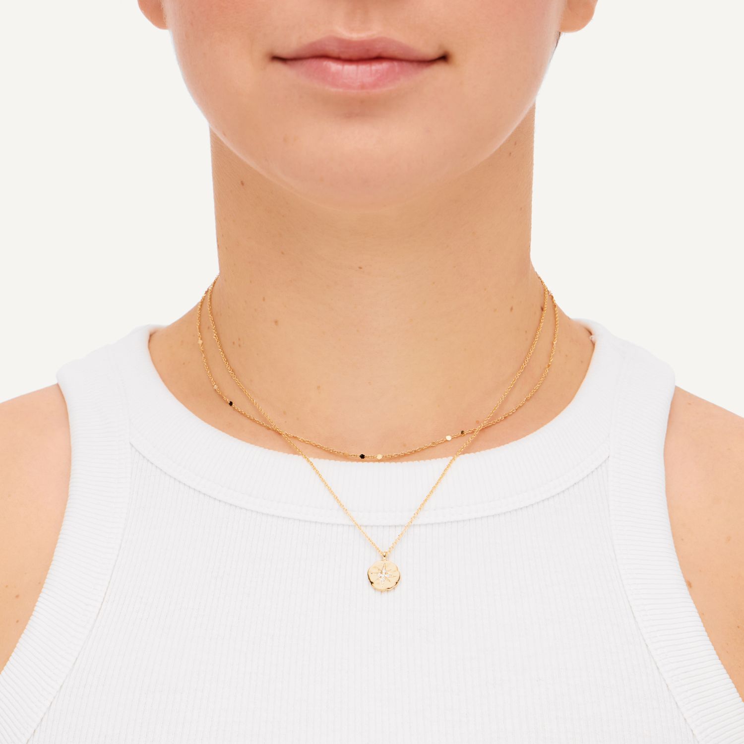 Колье Lotus Petals Necklace – Gold