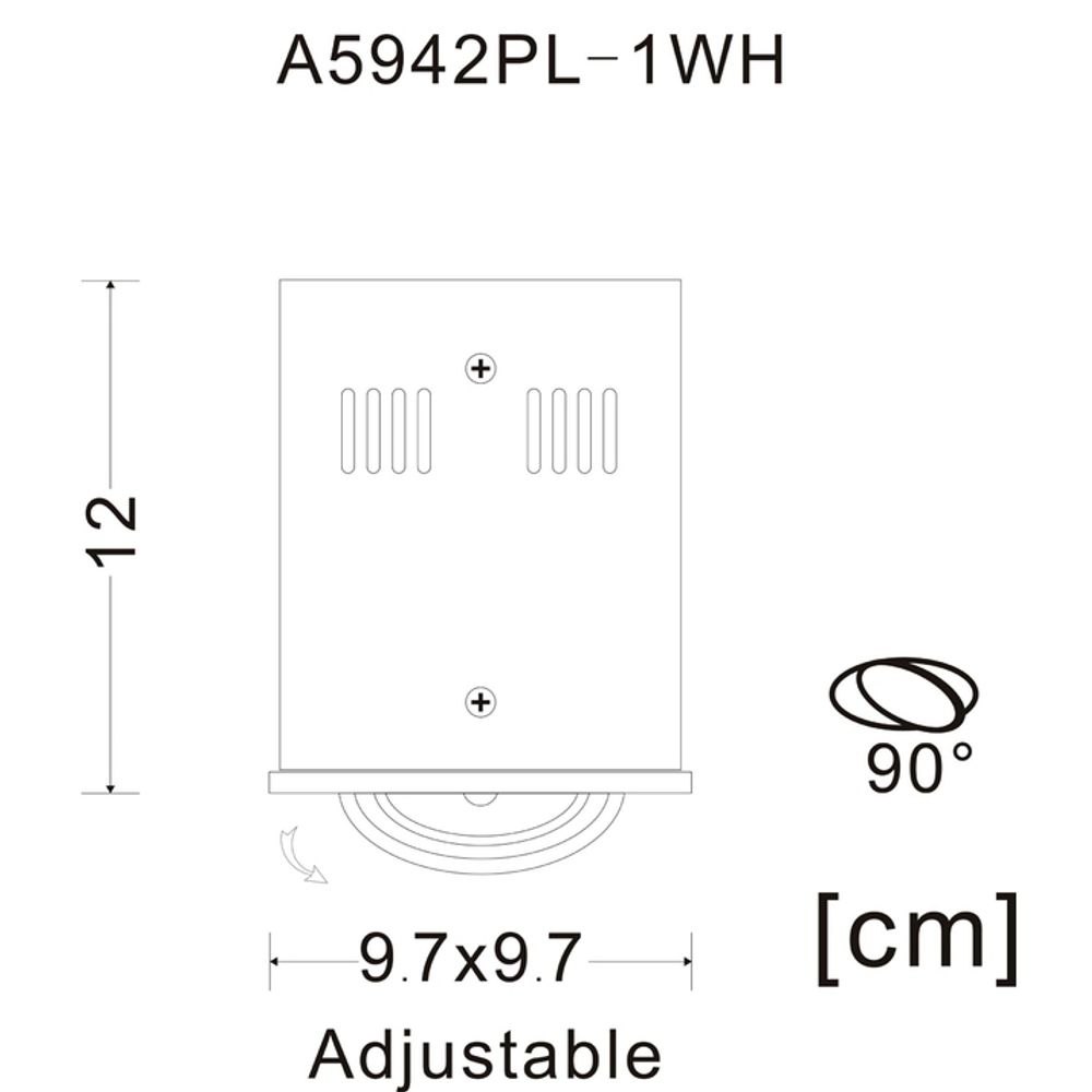 Точечный накладной светильник Arte Lamp
