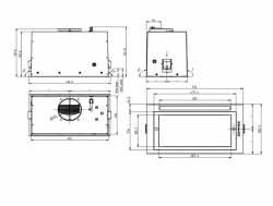 Встраиваемая вытяжка Elica FOLD GR/A/72
