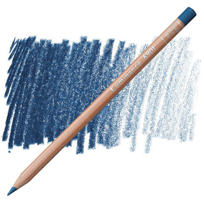 Caran d'Ache Luminance 6901. 185 Ice Blue