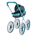 Коляска для куклы лежачая, пакет LM918-15