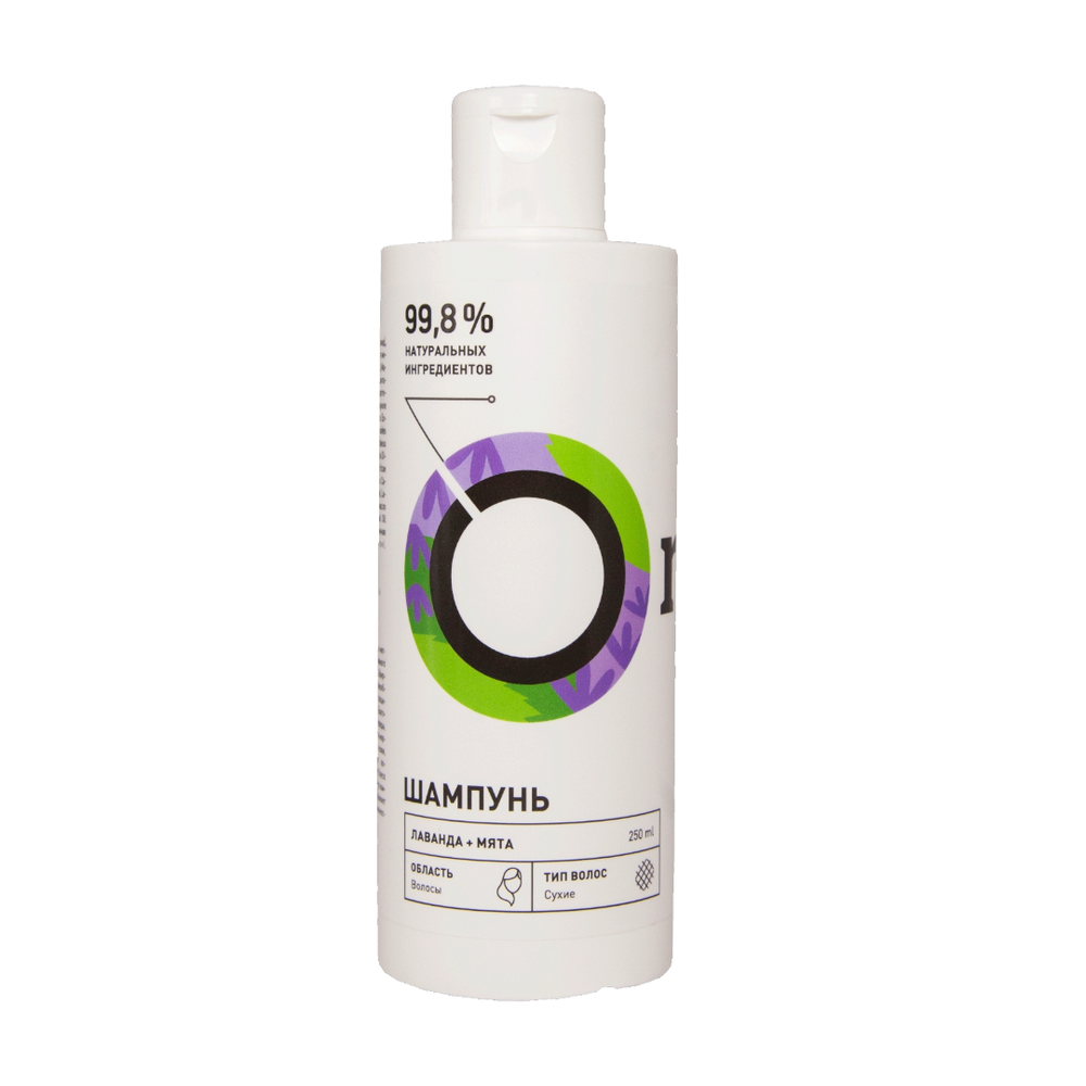Шампунь для сухих волос "Лаванда и мята" 250мл (Onme)