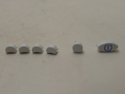 WISL103 кт63 Комплект кнопок для стиральной машины Indesit WISL 103 б/у