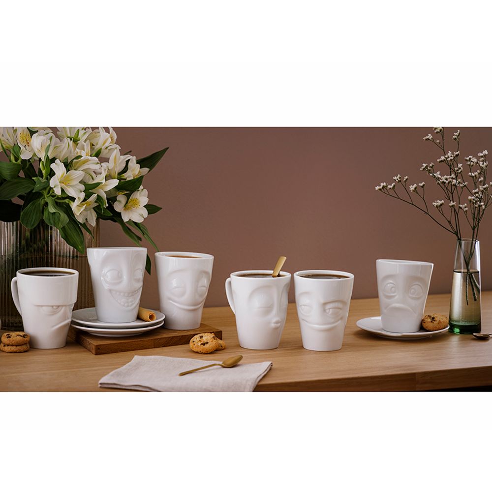 Кружка Kissing, 350 мл, белая