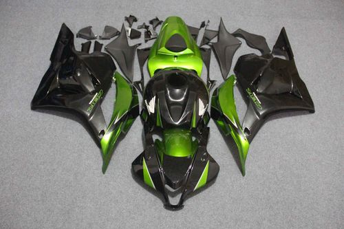 Комплект пластика для мотоцикла Honda CBR 600 RR 09-12 Черно-Зеленый