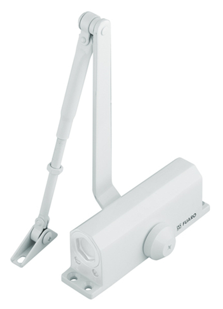 Доводчик дверной DC20-5 (DC-205) WH до 120 кг (белый)