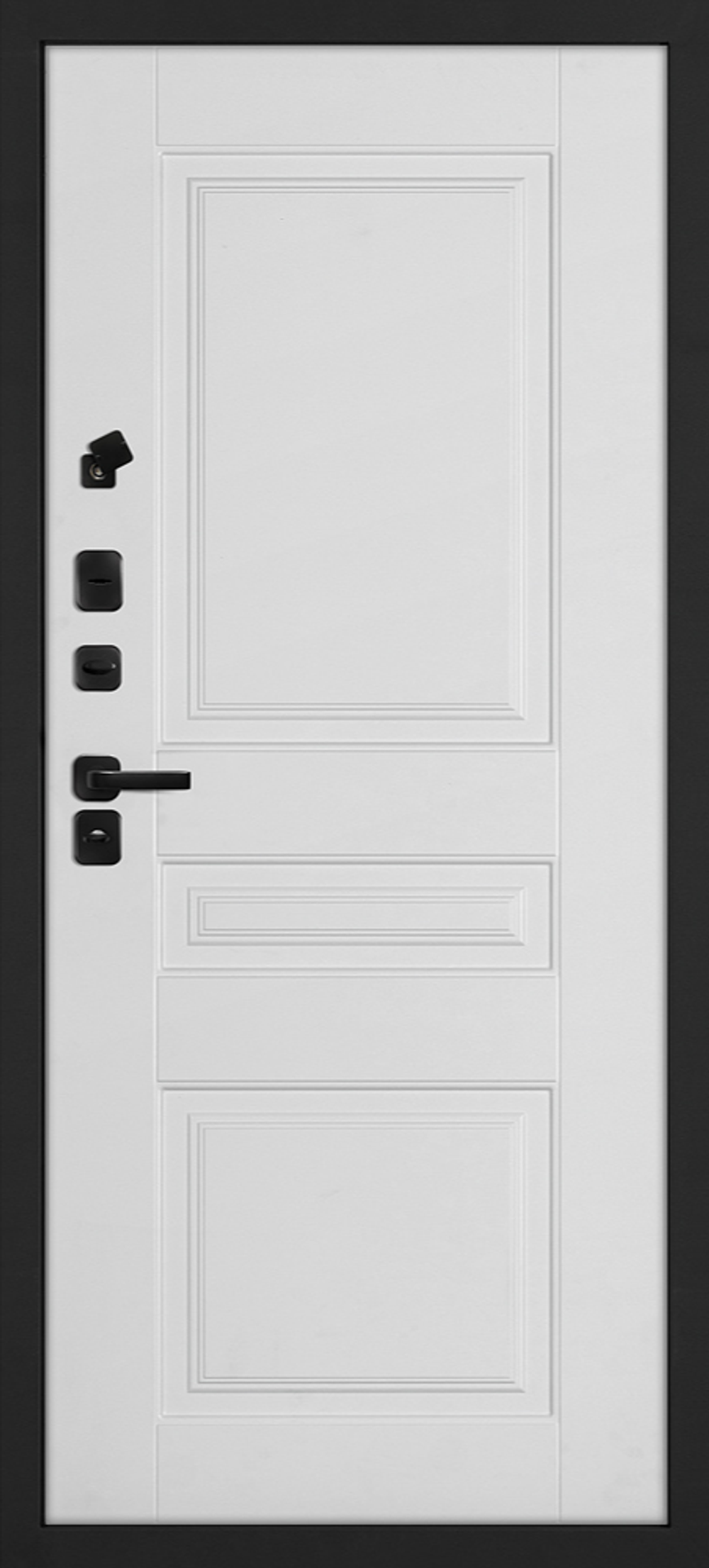 Стальная входная дверь для квартиры с отделкой МДФ - 1007