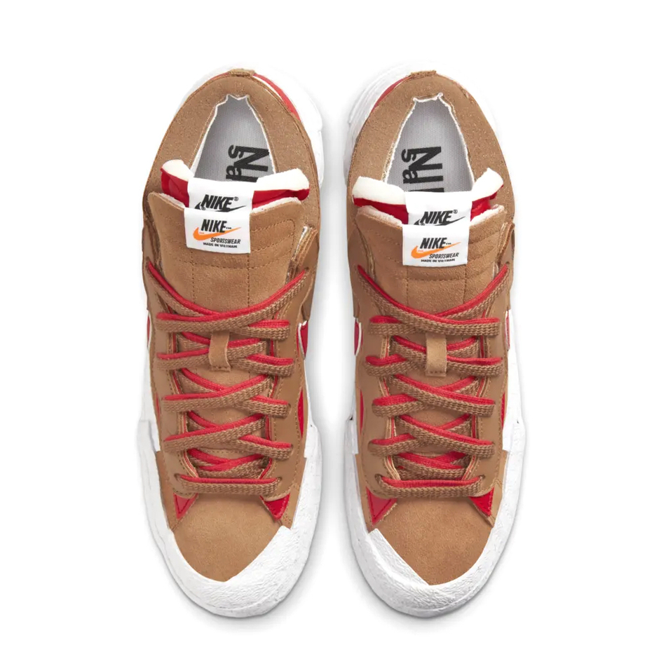 Nike x Sacai Blazer Low "British Tan"