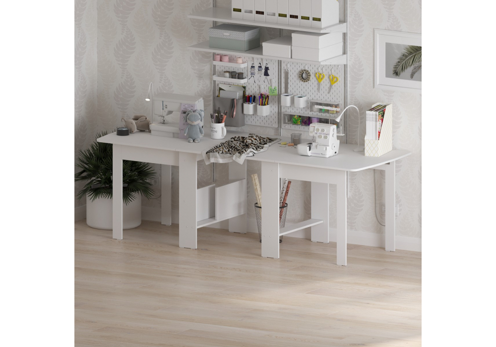 Стол деревянный Woodville СтК7 белый