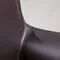 Стул с подлокотниками Barrie коричневая кожа