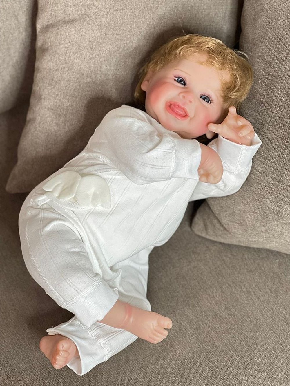 Кукла Реборн мягконабивная 50см в пакете (FA-727)