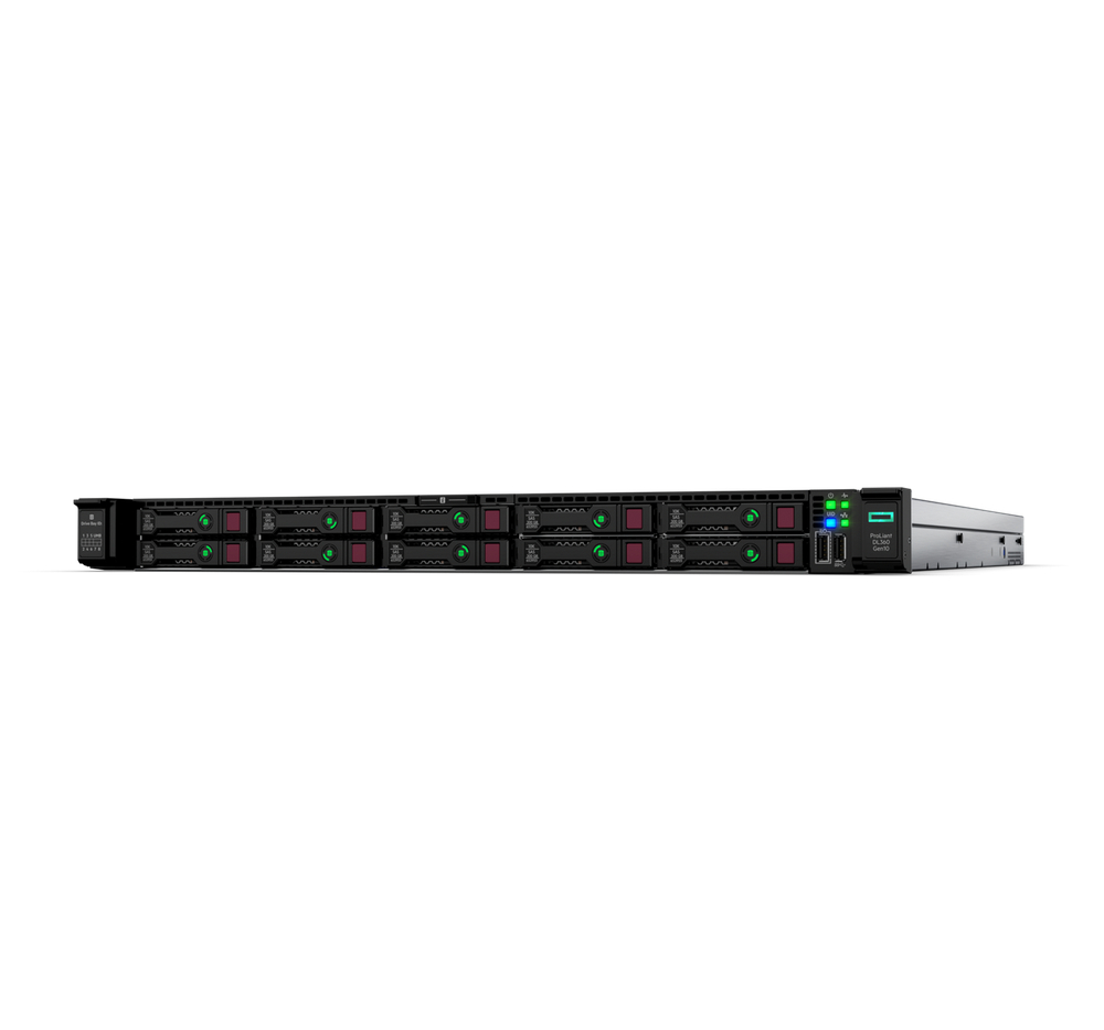 P19766-B21, HPE ProLiant DL360 Gen10 CTO, 1U 2.5“x8 NoCPU NoRAM NoHDD